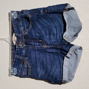 Blue Savvy Shorts Womens size 0 /24 pucker Flaw